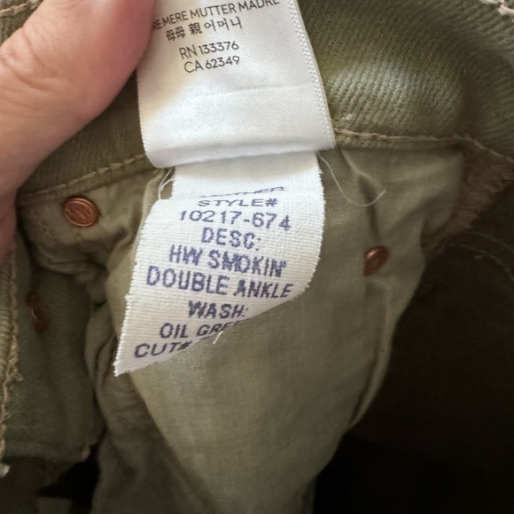 Mother Smokin Double Ankle High Rise Jeans - Picture 8 of 13